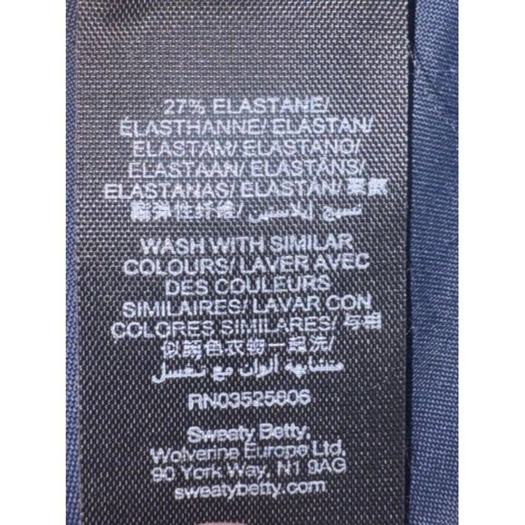 Sweaty Betty Womens Navy Blue Sleeveless Maxi Dress Sz 6 - Picture 9 of 10